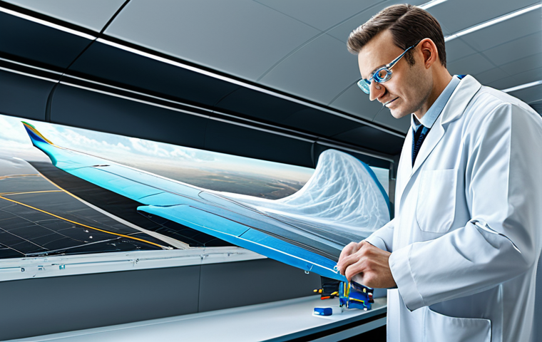 기계공학 컴퓨터수치해석 - **

"A female engineer in a professional setting, wearing a lab coat and safety glasses, analyzing a...