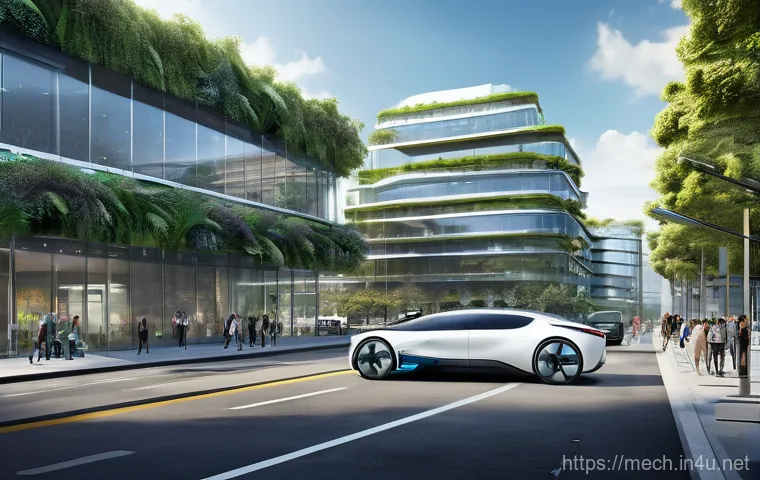 기계공학 친환경기계기술 - **Prompt 1: Renewable Energy Ecosystem with Mechanical Engineers**
    "A vibrant, futuristic landsc...